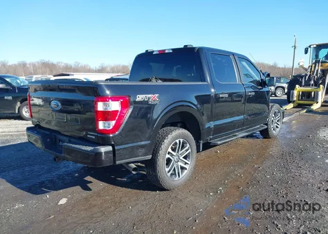 2022 Ford F-150 Xl from USA, damaged, VIN 1FTFW1E82NFC45304